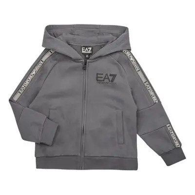 Emporio Armani EA7 LOGO SERIES SWEATSHIRT boys's Children's sweatshirt in Grey