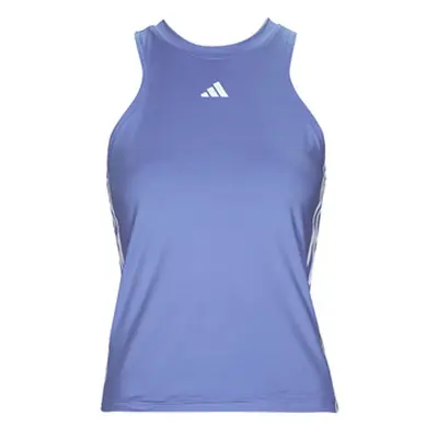 Adidas TR-ES 3S TK women's Vest top in Blue