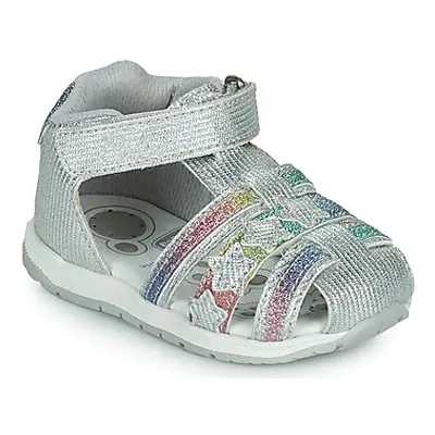 Chicco GENEVIE girls's Children's Sandals in Silver