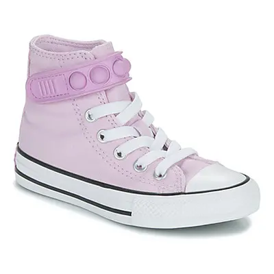 Converse CHUCK TAYLOR ALL STAR BUBBLE STRAP 1V girls's Children's Shoes (High-top Trainers) in P