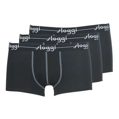 Sloggi MEN START X 3 men's Boxer shorts in Black