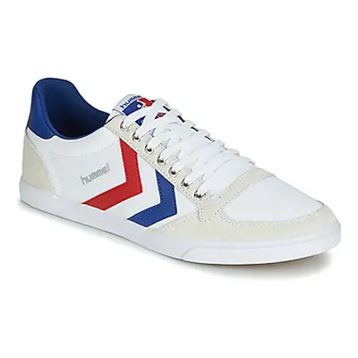 Hummel SLIMMER STADIL LOW men's Shoes (Trainers) in White