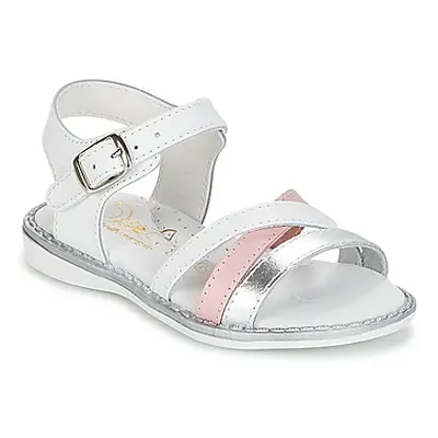 Citrouille et Compagnie IZOEGL girls's Children's Sandals in White