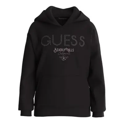 Guess J4RQ03 girls's Children's Sweatshirt in Black