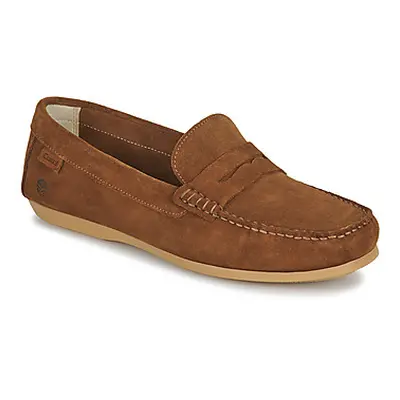 Casual Attitude NEW001 men's Loafers / Casual Shoes in Brown