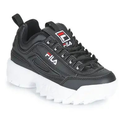 Fila DISRUPTOR KIDS boys's Children's Shoes (Trainers) in Black