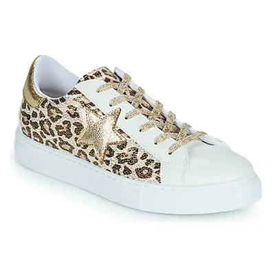 Yurban ANISTAR women's Shoes (Trainers) in Gold