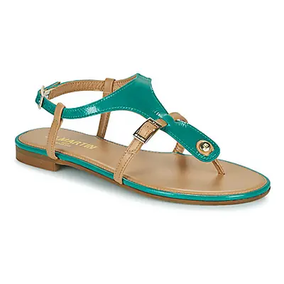 JB Martin AISSA women's Sandals in Green