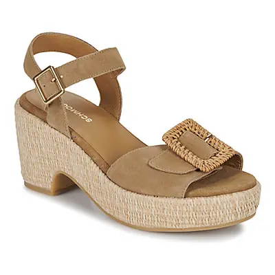 Schmoove TIHANA BUCKLE women's Sandals in Beige