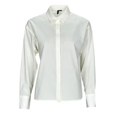 Vero Moda VMMELIA LS SHIRT WVN NOOS women's Shirt in White