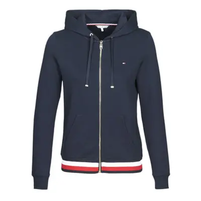 Tommy Hilfiger HERITAGE ZIP THROUGH HOODIE women's Sweatshirt in Blue