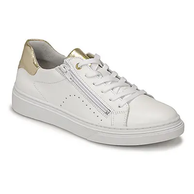 Bullboxer AOP000E5L-WHPN girls's Children's Shoes (Trainers) in White