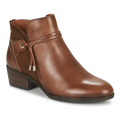 Pikolinos DAROCA women's Low Ankle Boots in Brown