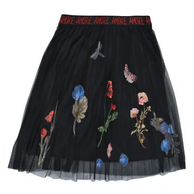 Desigual ANDREA girls's Children's Skirt in Black