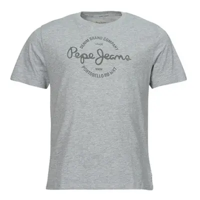 Pepe jeans CRAIGTON men's T shirt in Grey