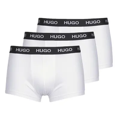 HUGO TRUNK TRIPLET PACK men's Boxer shorts in White