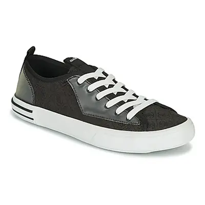 Guess NETTUNO LOW men's Shoes (Trainers) in Black