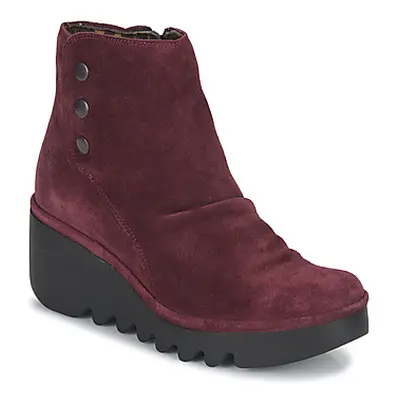 Fly London BLU women's Mid Boots in Bordeaux