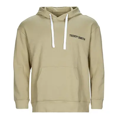 Teddy Smith S-REQUIRED HOOD men's Sweatshirt in Beige