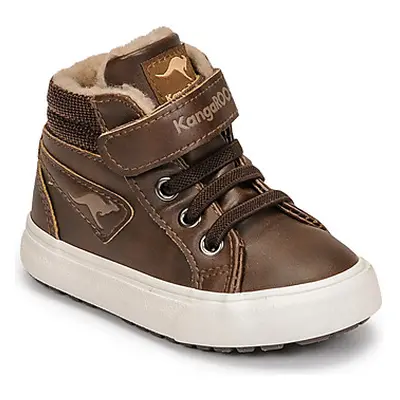 Kangaroos KAVU III girls's Children's Shoes (High-top Trainers) in Brown