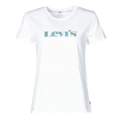 Levis THE PERFECT TEE women's T shirt in White