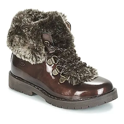 Citrouille et Compagnie JITTER girls's Children's Mid Boots in Brown