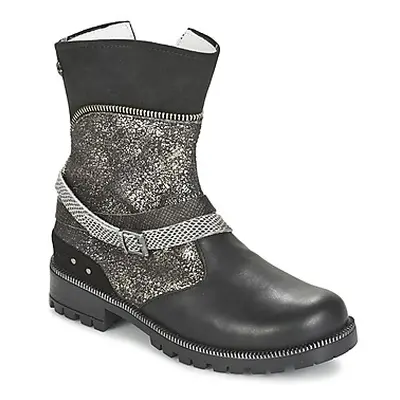 Ikks ROBERTA girls's Children's Mid Boots in Black