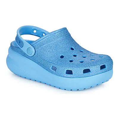 Crocs Cls Crocs Glitter Cutie CgK girls's Children's Clogs (Shoes) in Blue