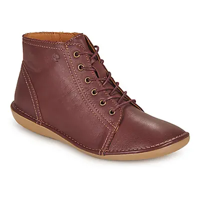 Dream in Green DELIANE women's Mid Boots in Bordeaux