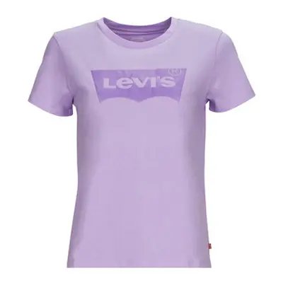 Levis THE PERFECT TEE women's T shirt in Purple