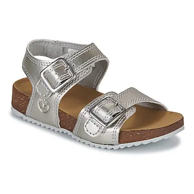 Timberland CASTLE ISLAND 2 STRAP girls's Children's Sandals in Silver