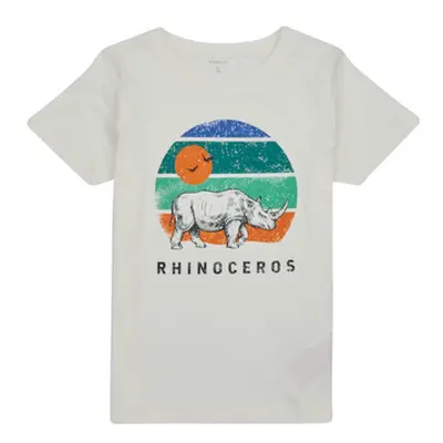 Name it NMMBERT SS TOP boys's Children's T shirt in White