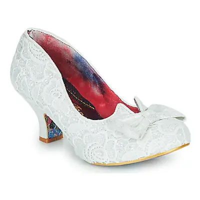 Irregular Choice Dazzle Razzle women's Court Shoes in White