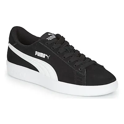 Puma Puma Smash v2 SD Jr boys's Children's Shoes (Trainers) in Black