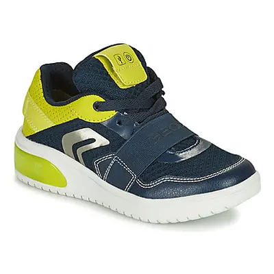 Geox J XLED BOY boys's Children's Shoes (Trainers) in Blue