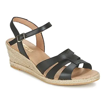 So Size ELIZA women's Sandals in Black