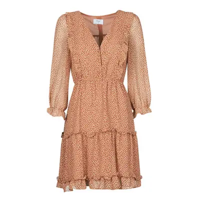 Betty London OBELLA women's Dress in Brown