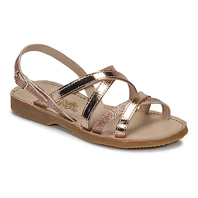 Citrouille et Compagnie GENTOU girls's Children's Sandals in Brown