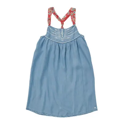 Ikks EAUSO girls's Children's dress in Blue