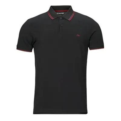 Selected SLHDANTE SPORT men's Polo shirt in Black