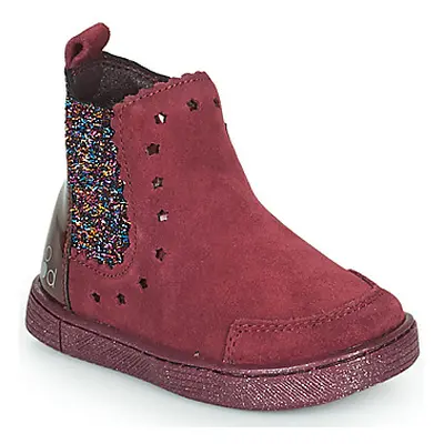 Mod'8 BLANOU girls's Children's Mid Boots in Red