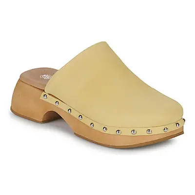 Ulanka MCREGY women's Clogs (Shoes) in Yellow