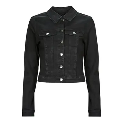 Vero Moda VMLUNA LS SLIM DNM JACKET MIX GA NOOS women's Denim jacket in Black