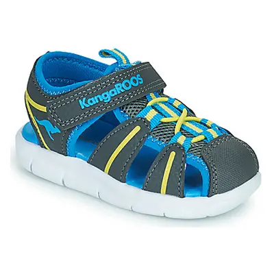 Kangaroos K-Grobi boys's Children's Sandals in Blue