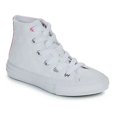 Converse CHUCK TAYLOR ALL STAR girls's Children's Shoes (High-top Trainers) in White