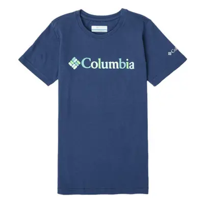 Columbia SWEET PINES GRAPHIC girls's Children's T shirt in Blue