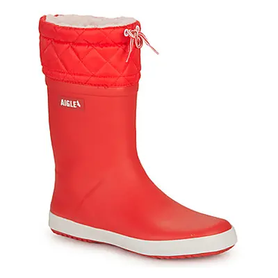 Aigle GIBOULEE boys's Children's Snow boots in Red