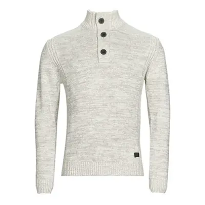 Petrol Industries MEN KNITWEAR COLLAR men's Sweater in White