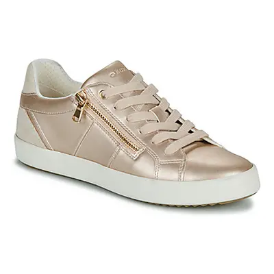 Geox BLOMIEE women's Shoes (Trainers) in Gold