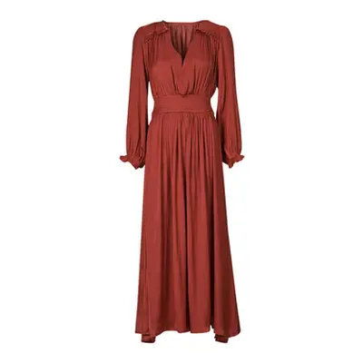 Moony Mood ATHENA-ROUGE women's Long Dress in Red